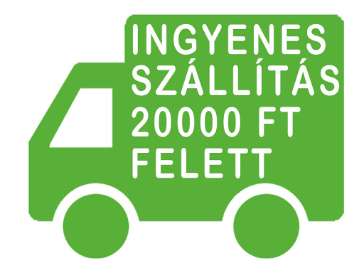 Ingyenes szállítás 20.000 Ft felett!